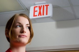 exit sign SRS legal