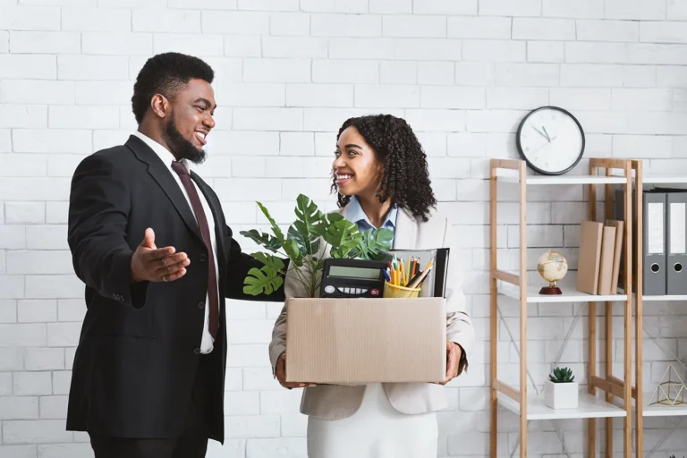 First Day At Office African American Businessman