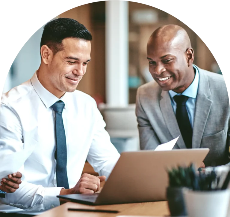 Lawyers Reading Document