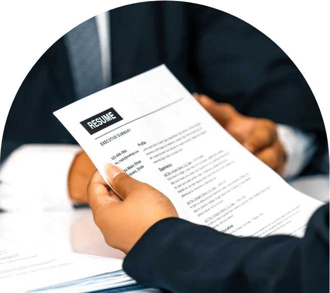 Resume In Hand